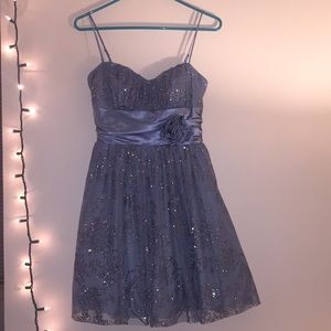 Blue homecoming/Prom Dress